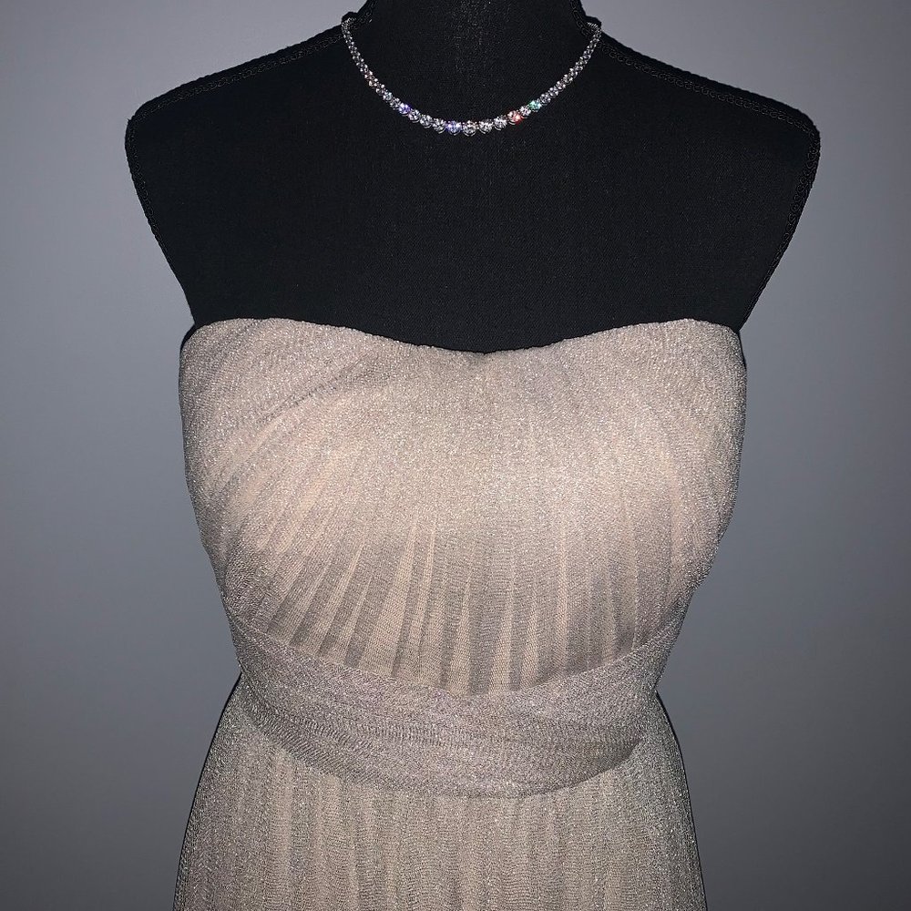 NEW Ralph Lauren gold evening dress